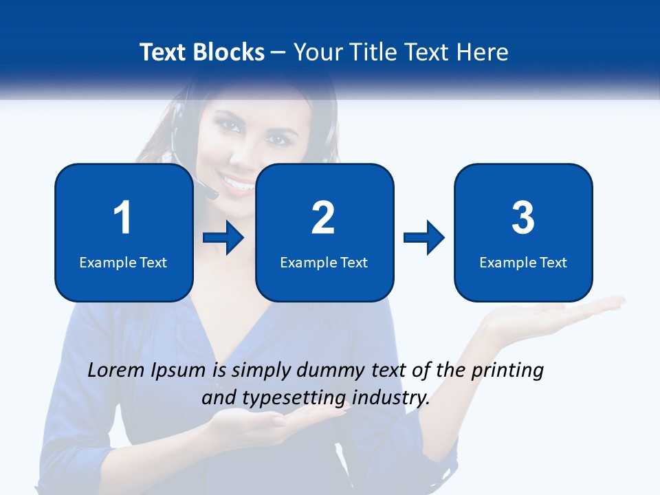Loan Blue Sky Lawn PowerPoint Template