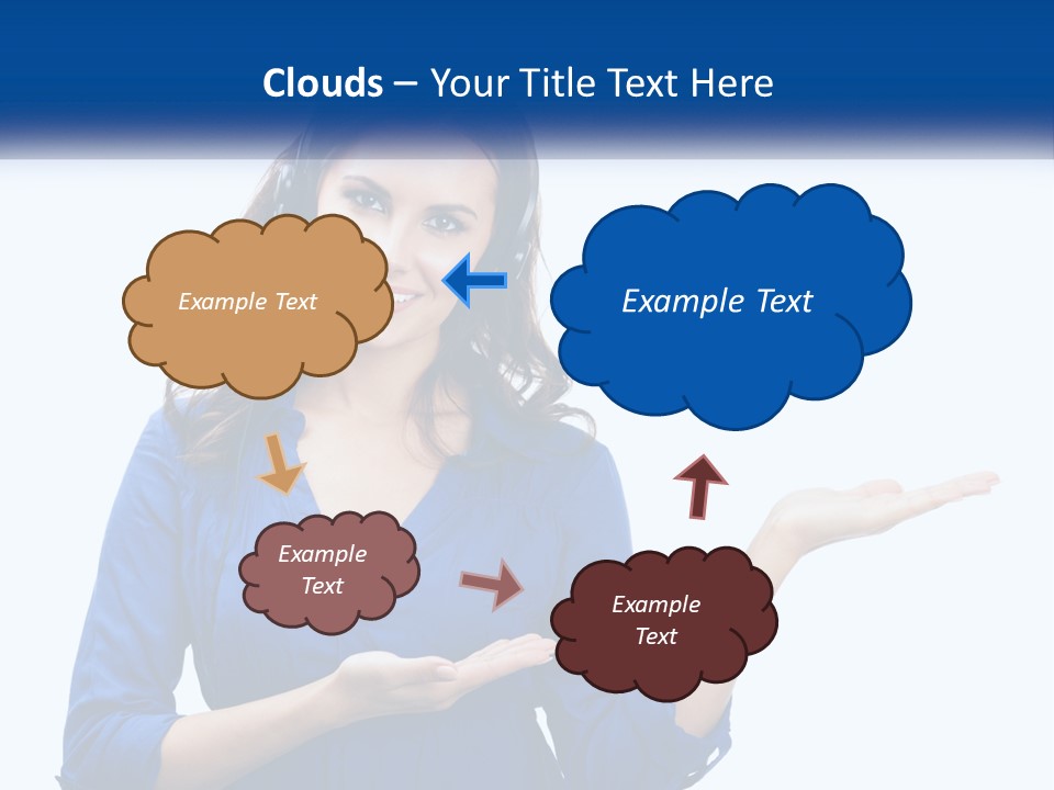 Loan Blue Sky Lawn PowerPoint Template