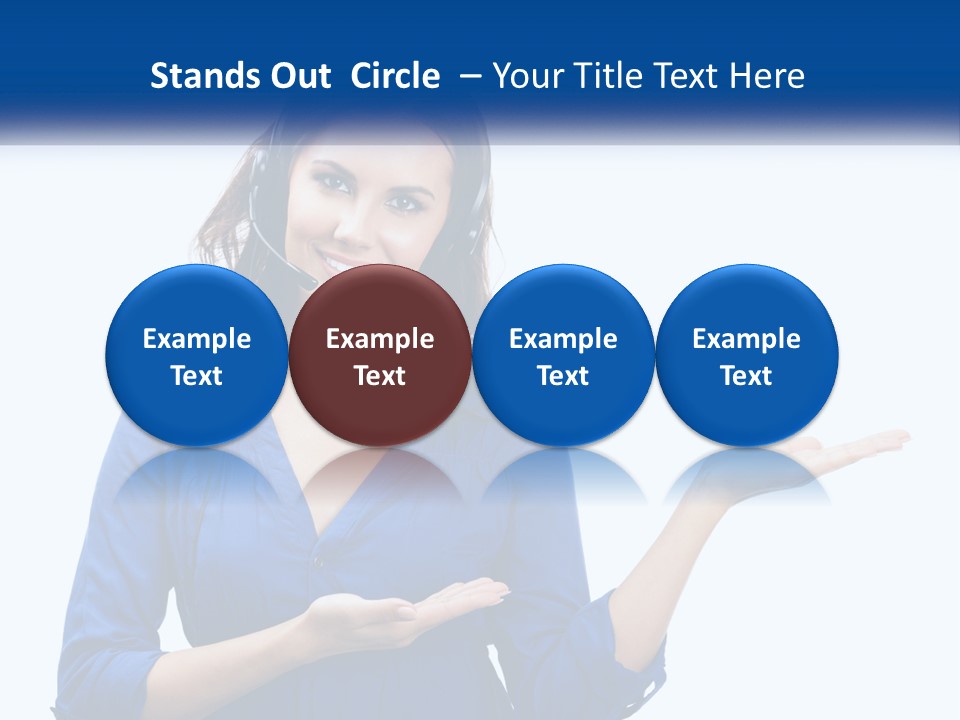 Loan Blue Sky Lawn PowerPoint Template