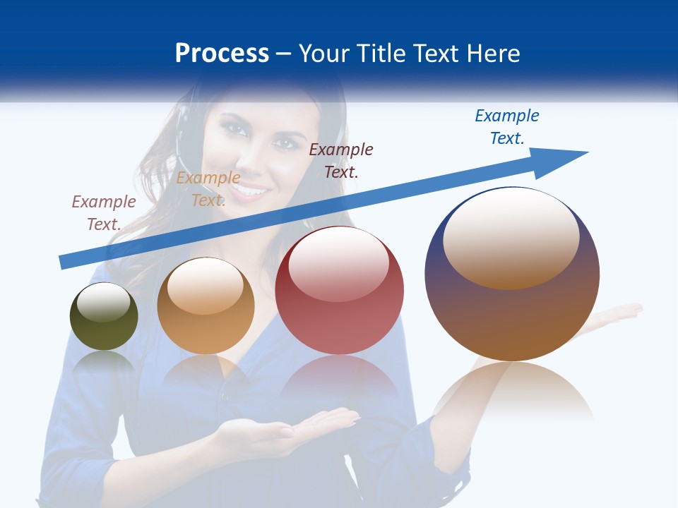 Loan Blue Sky Lawn PowerPoint Template