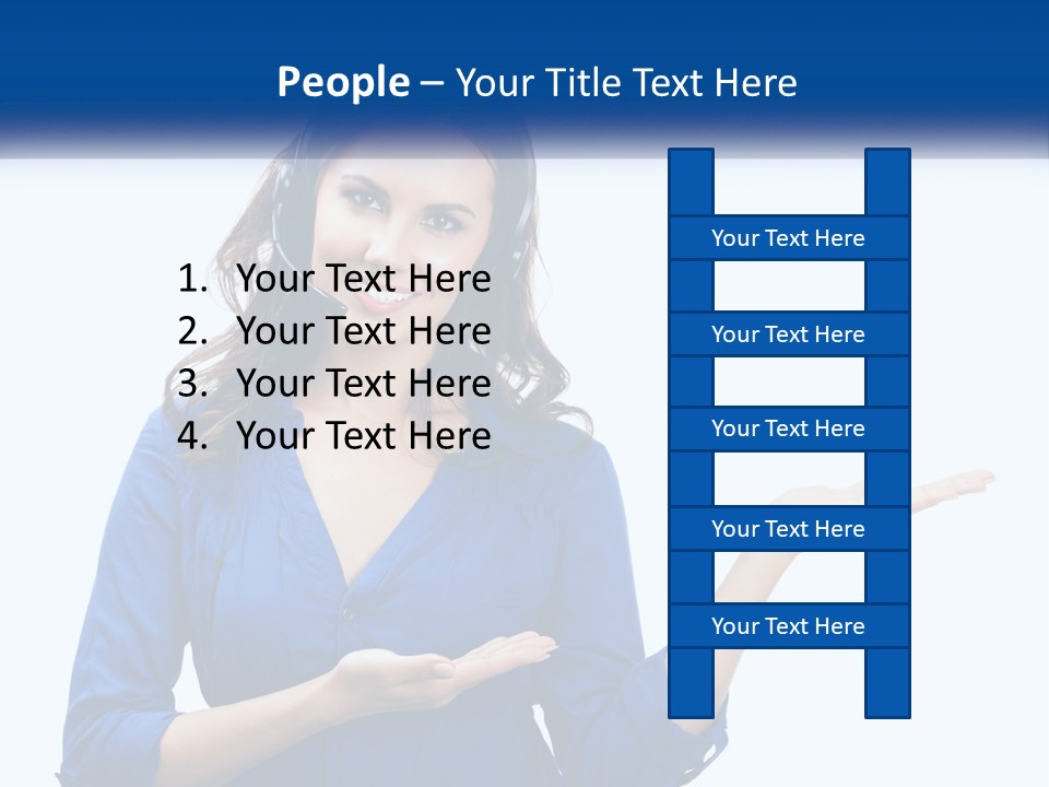 Loan Blue Sky Lawn PowerPoint Template