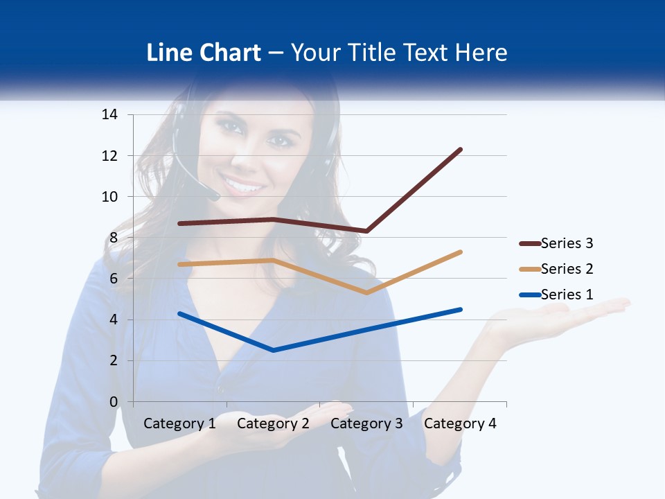 Loan Blue Sky Lawn PowerPoint Template