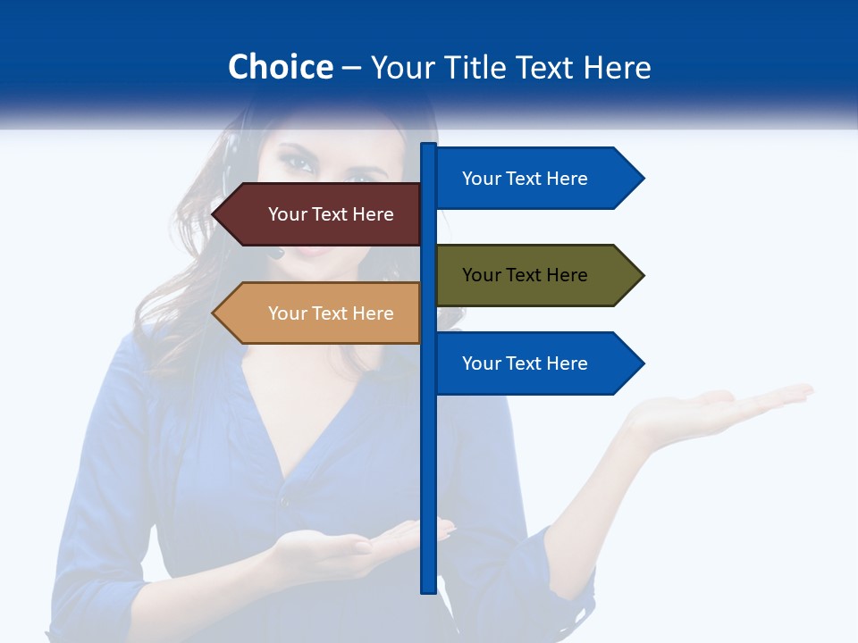 Loan Blue Sky Lawn PowerPoint Template