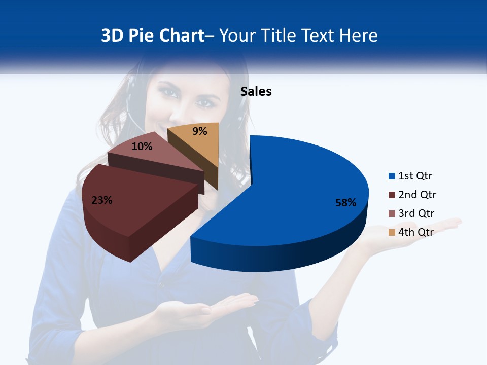 Loan Blue Sky Lawn PowerPoint Template