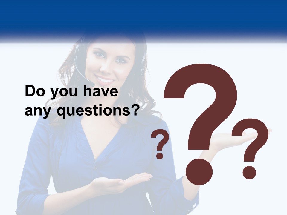 Loan Blue Sky Lawn PowerPoint Template