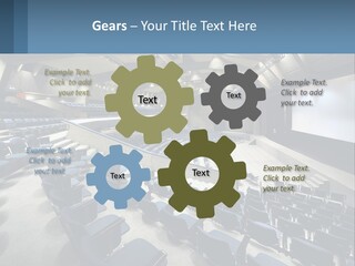 Construction Small Model PowerPoint Template
