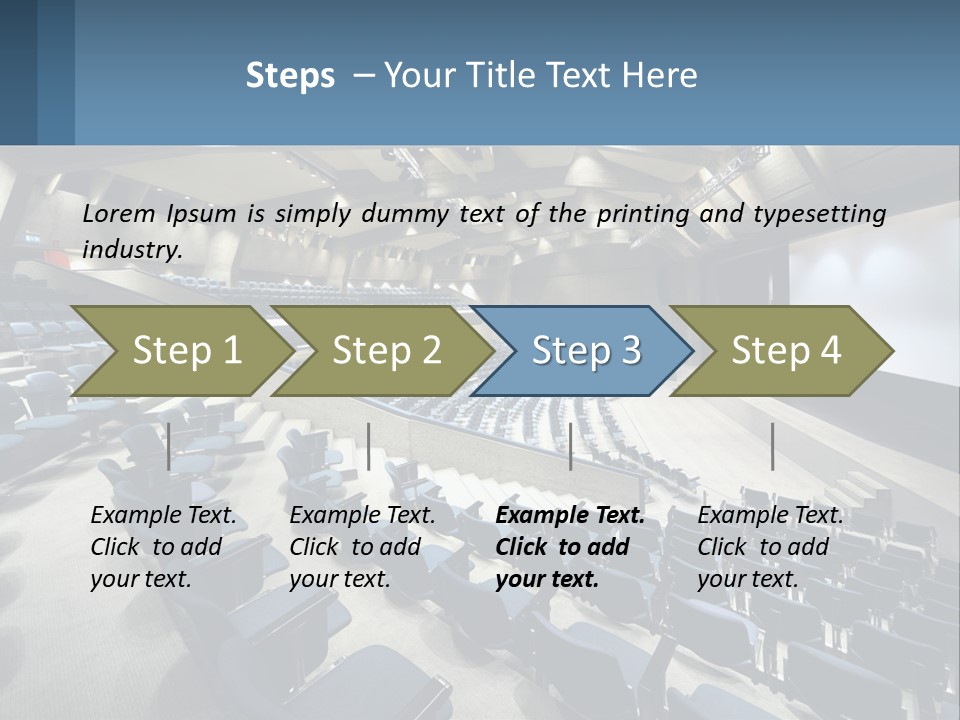 Construction Small Model PowerPoint Template