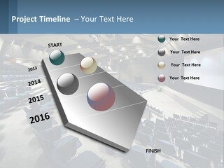 Construction Small Model PowerPoint Template