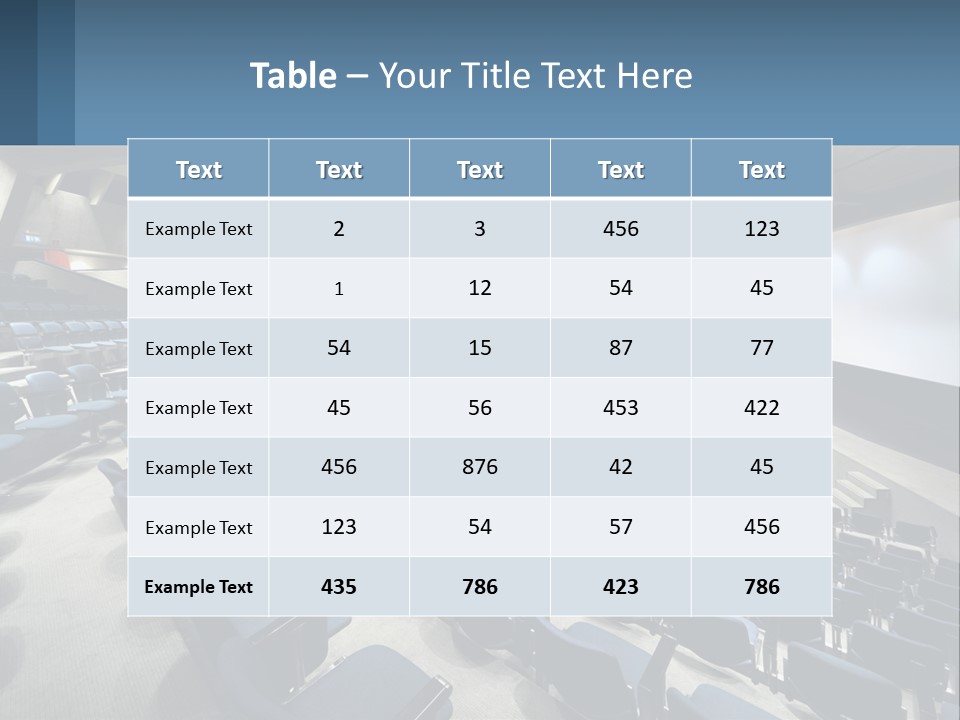 Construction Small Model PowerPoint Template