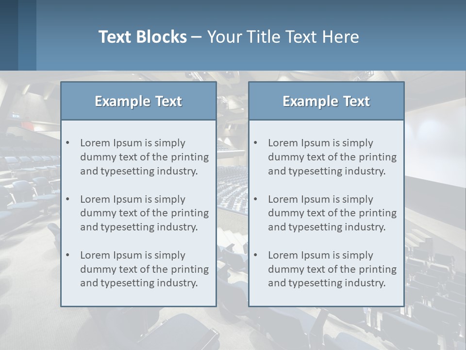 Construction Small Model PowerPoint Template