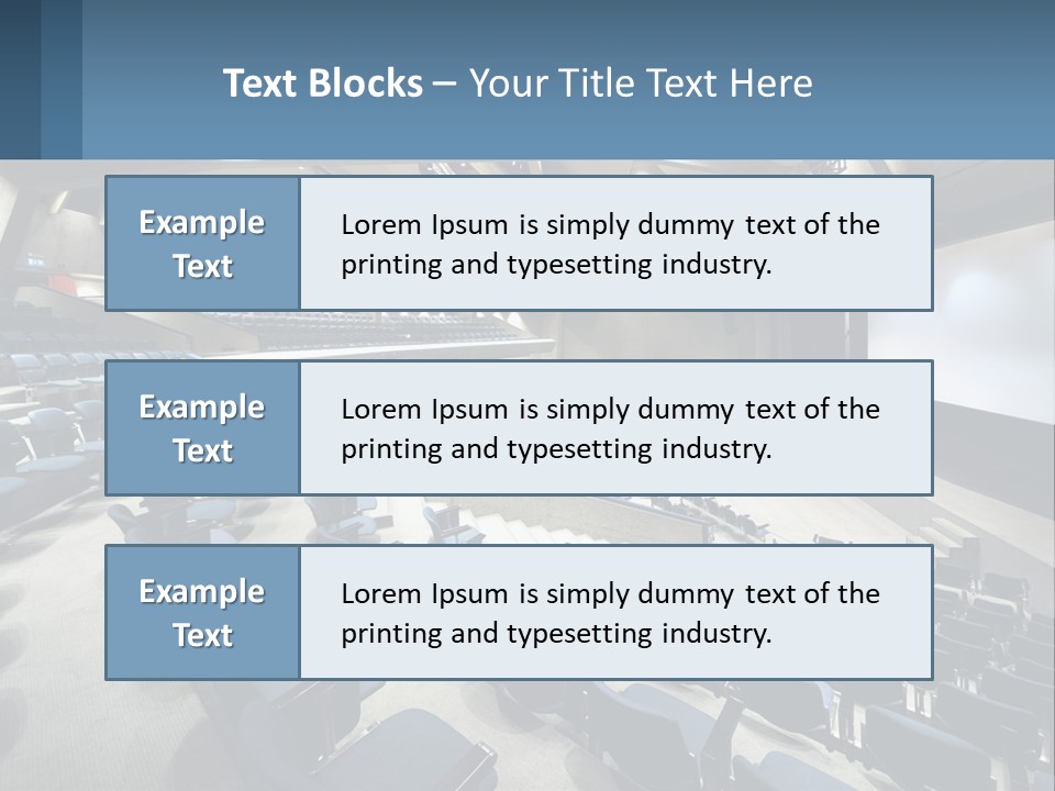 Construction Small Model PowerPoint Template