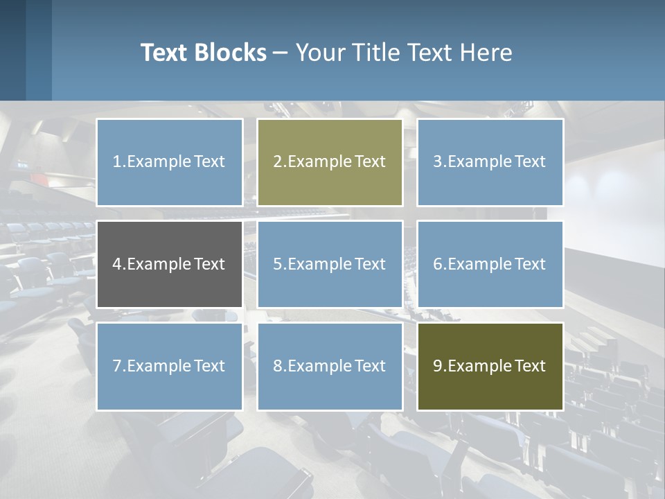 Construction Small Model PowerPoint Template
