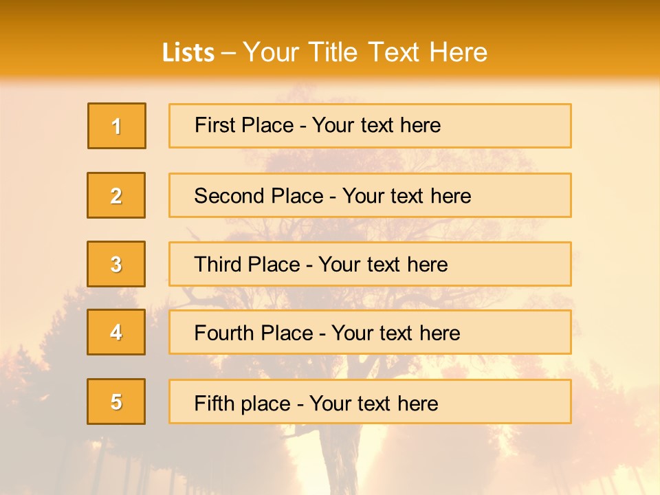 Model Ownership Lawn PowerPoint Template