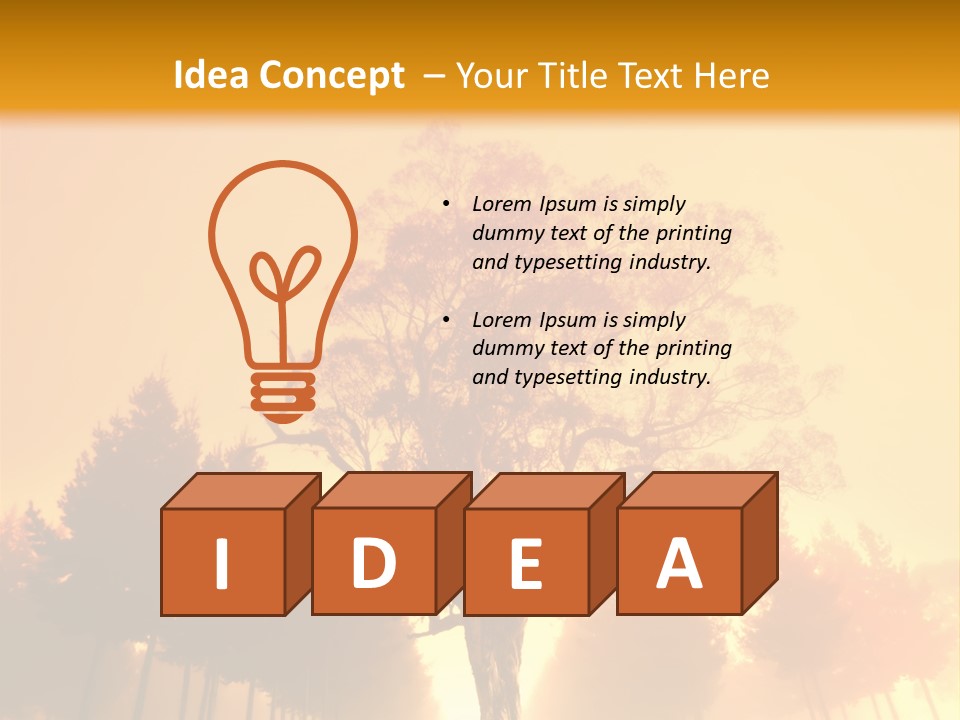 Model Ownership Lawn PowerPoint Template