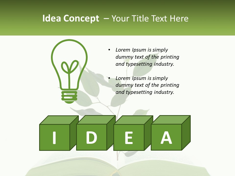 Dream Conceptual Build PowerPoint Template