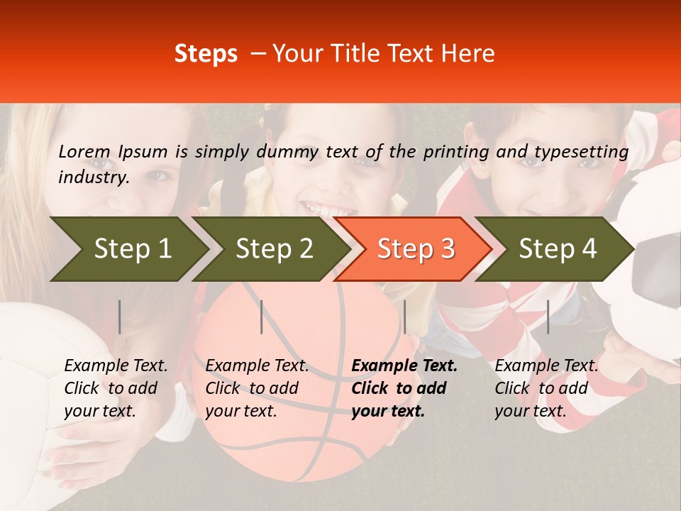 Lawn Conceptual Grass PowerPoint Template