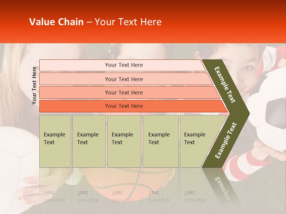 Lawn Conceptual Grass PowerPoint Template