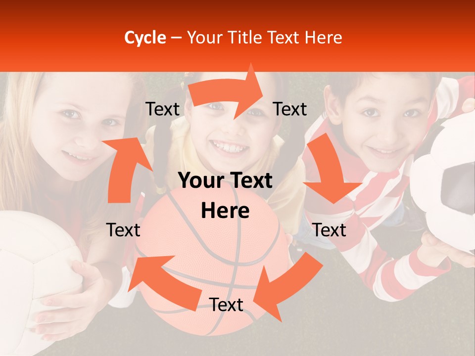 Lawn Conceptual Grass PowerPoint Template