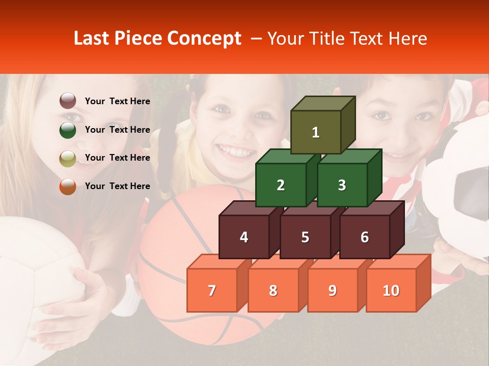 Lawn Conceptual Grass PowerPoint Template