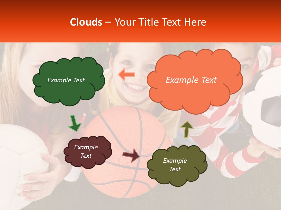 Lawn Conceptual Grass PowerPoint Template