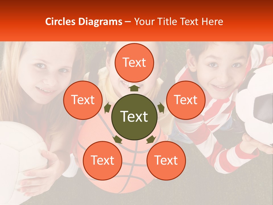 Lawn Conceptual Grass PowerPoint Template