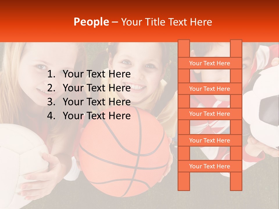 Lawn Conceptual Grass PowerPoint Template