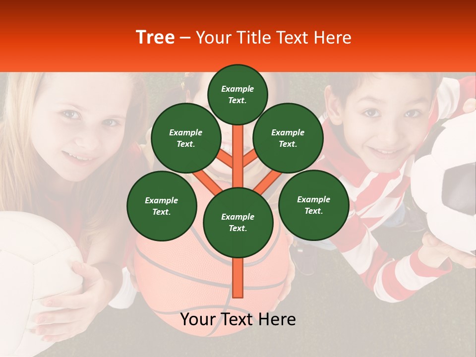 Lawn Conceptual Grass PowerPoint Template