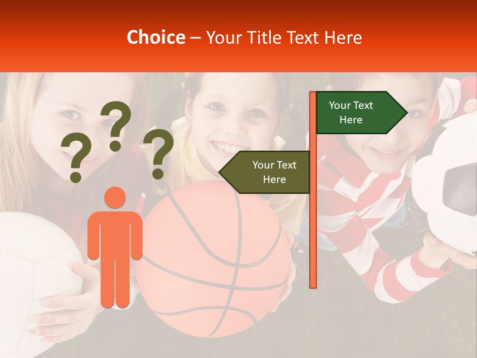 Lawn Conceptual Grass PowerPoint Template