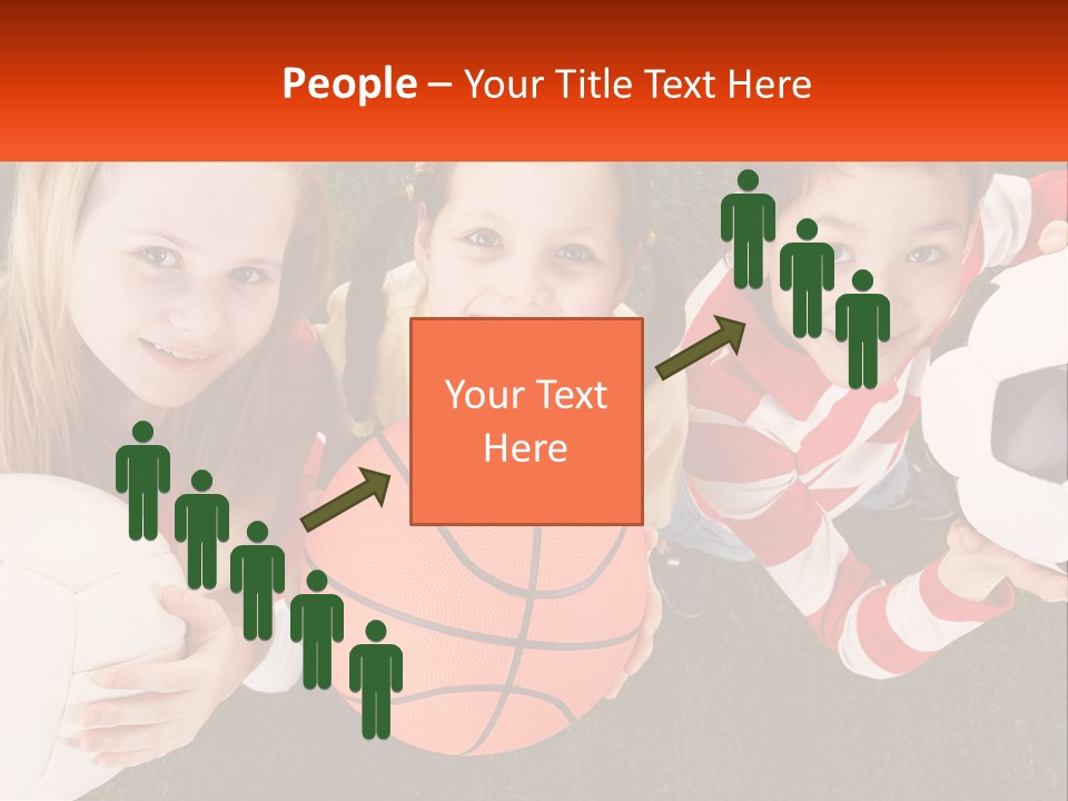 Lawn Conceptual Grass PowerPoint Template