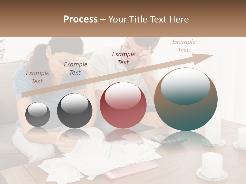 Loan Made Holding PowerPoint Template