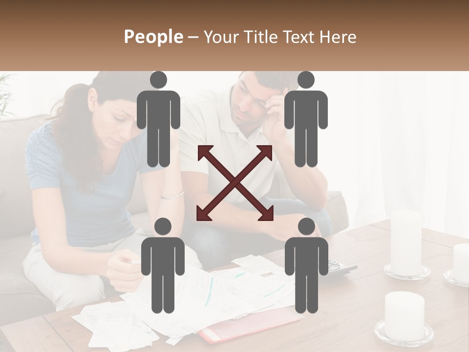 Loan Made Holding PowerPoint Template