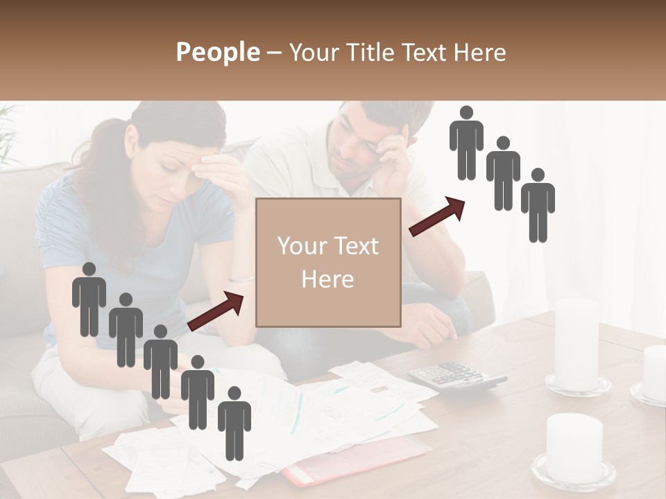 Loan Made Holding PowerPoint Template