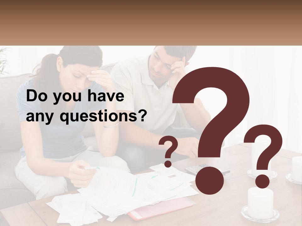 Loan Made Holding PowerPoint Template