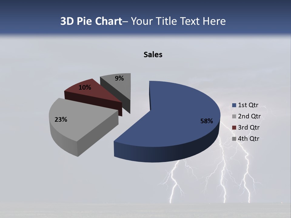 Hand Small Selling PowerPoint Template