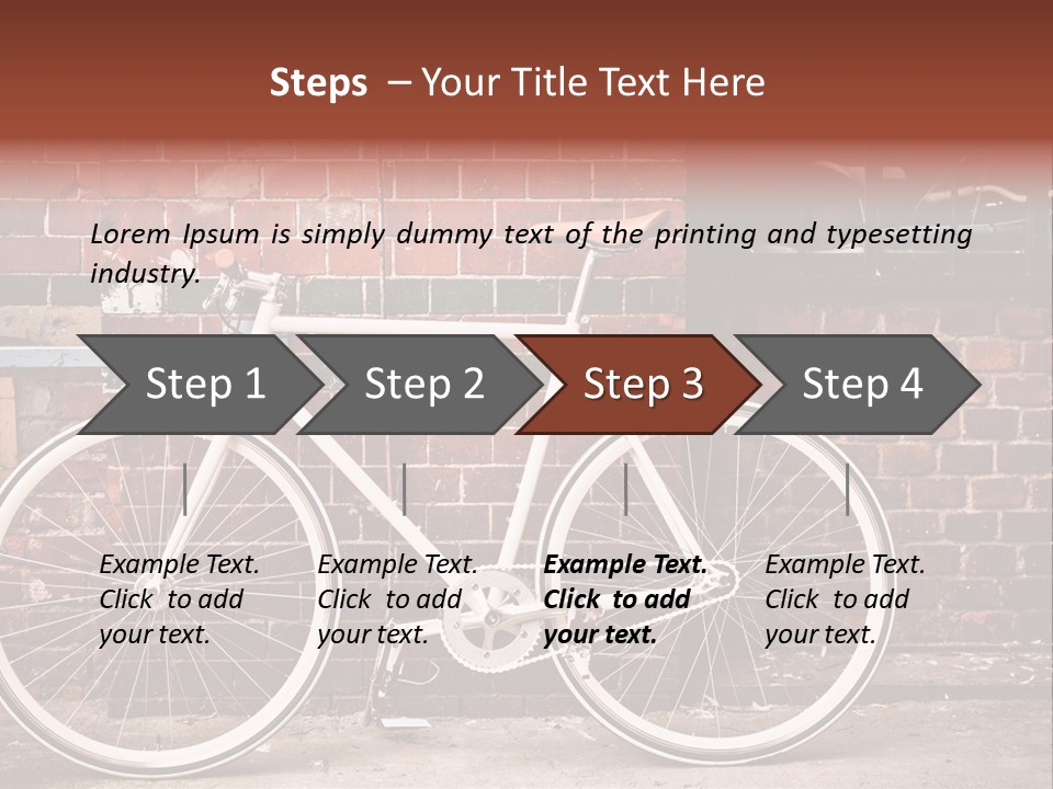 Model Structure Construction PowerPoint Template