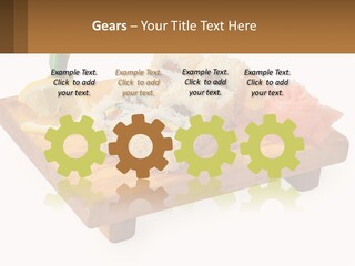 Agent Leaf Hand PowerPoint Template