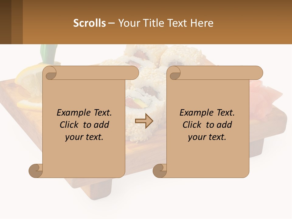 Agent Leaf Hand PowerPoint Template