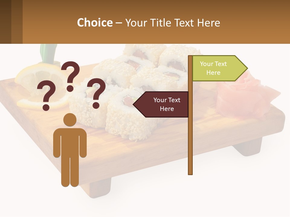 Agent Leaf Hand PowerPoint Template