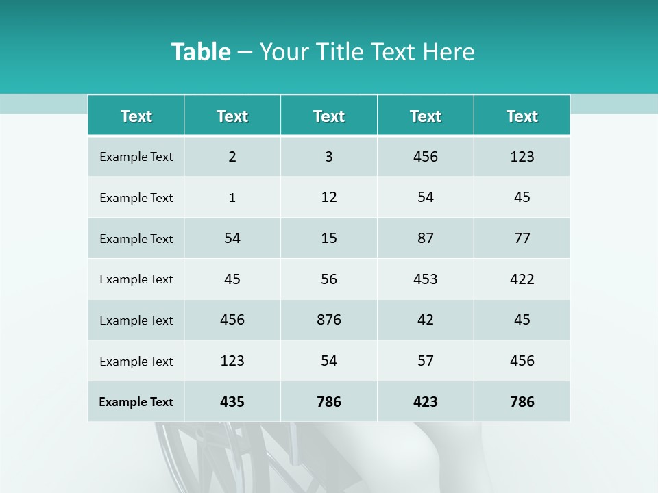 Background Loan Garden PowerPoint Template