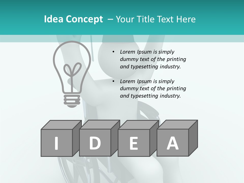 Background Loan Garden PowerPoint Template