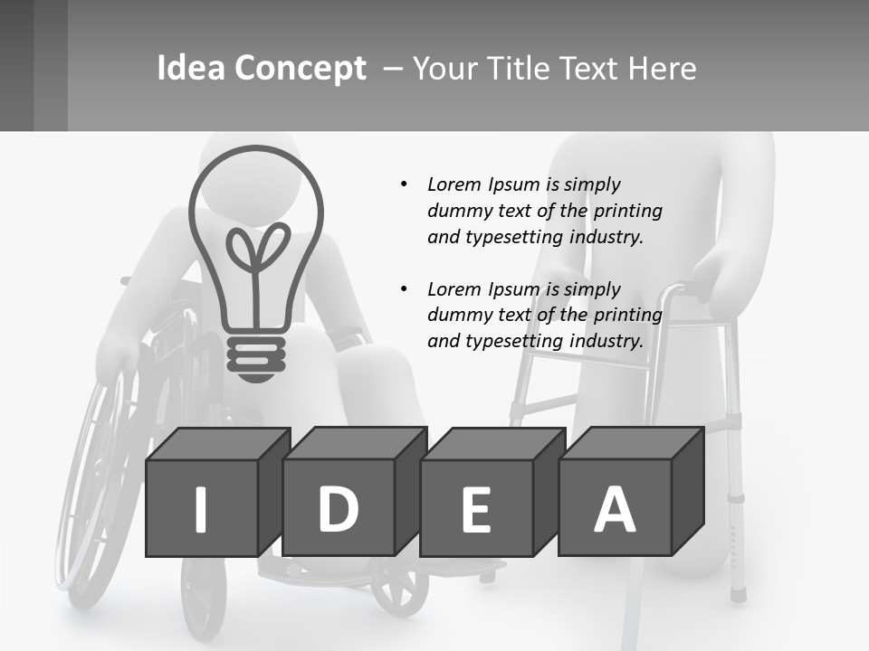 Business Made Blue Sky PowerPoint Template