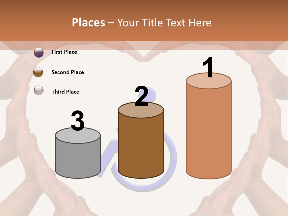 Holding Construct Home PowerPoint Template