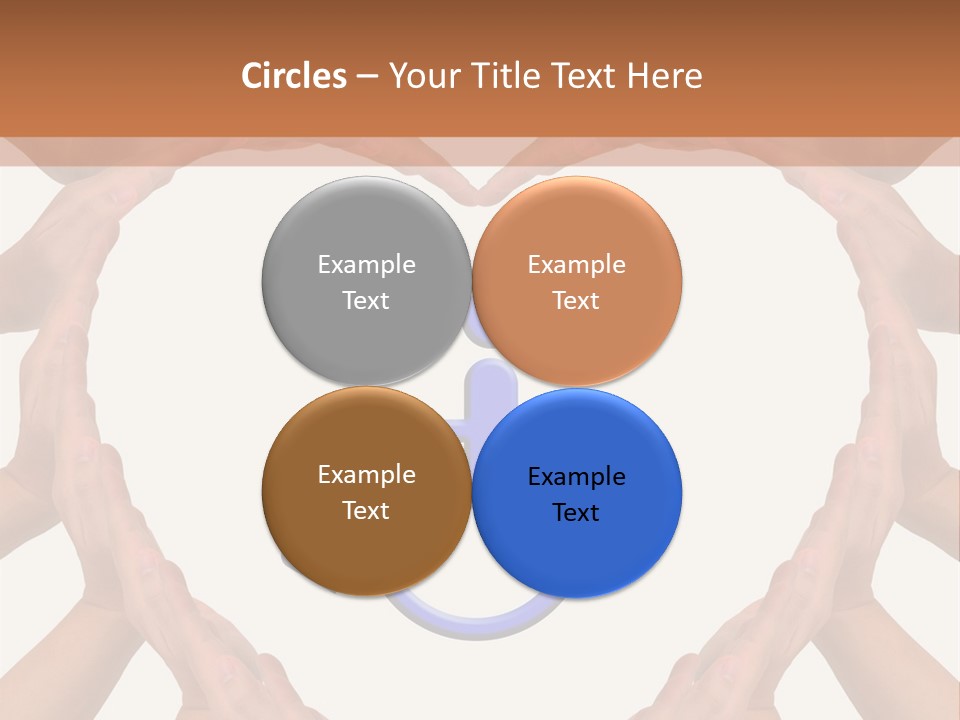 Holding Construct Home PowerPoint Template