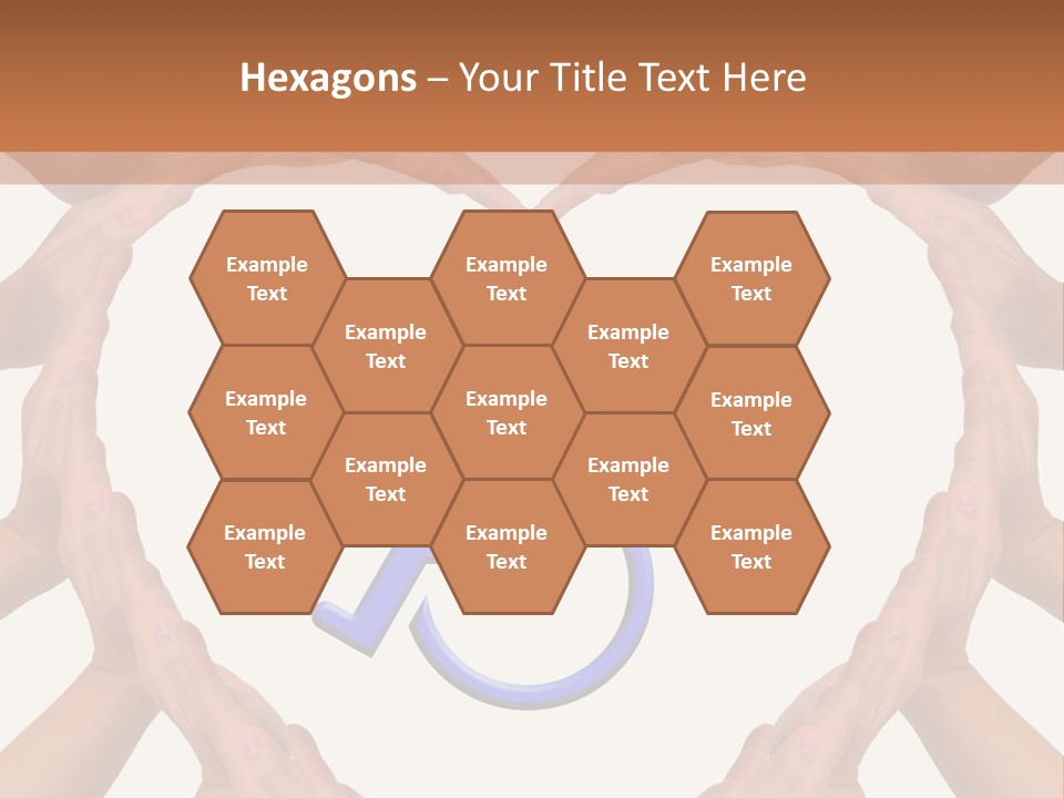 Holding Construct Home PowerPoint Template