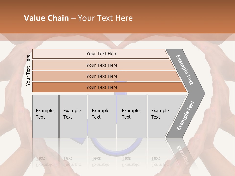 Holding Construct Home PowerPoint Template
