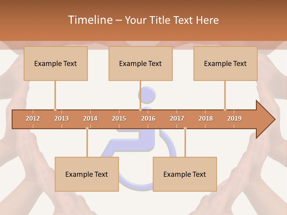 Holding Construct Home PowerPoint Template