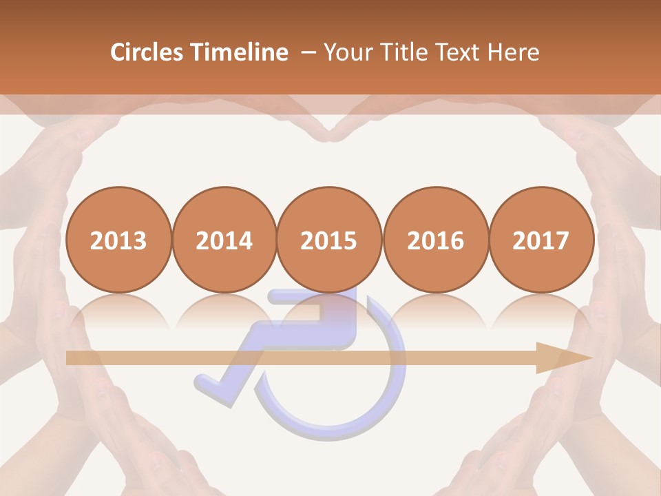 Holding Construct Home PowerPoint Template