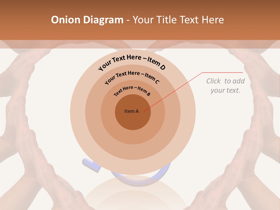 Holding Construct Home PowerPoint Template