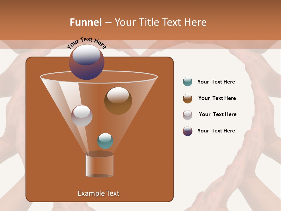 Holding Construct Home PowerPoint Template