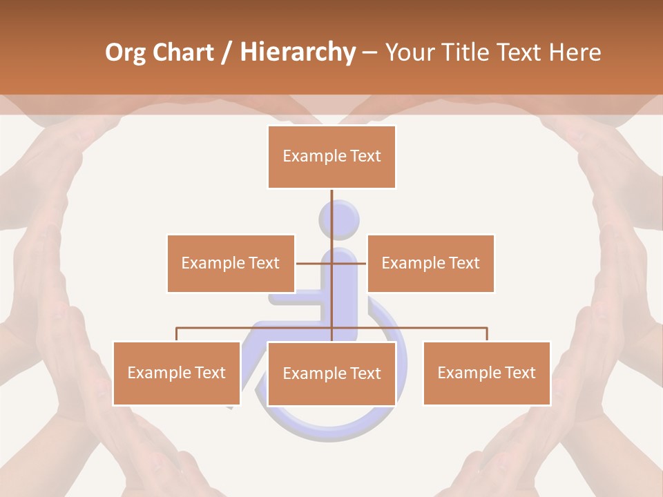 Holding Construct Home PowerPoint Template